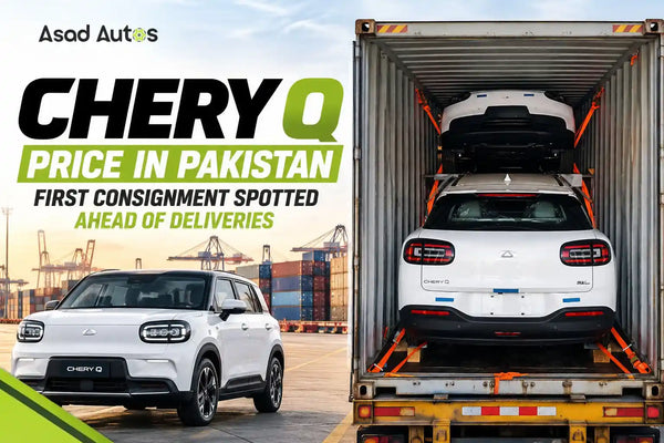 Chery Q Price in Pakistan: First Consignment Spotted Ahead of Deliveries