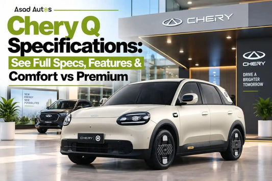 Chery Q specifications, features, Comfort and Premium variants