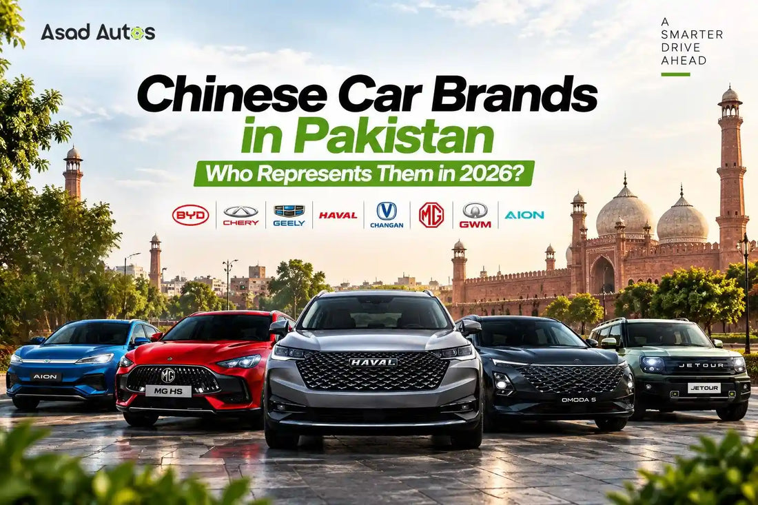 Chinese car brands in Pakistan and the groups representing them in 2026