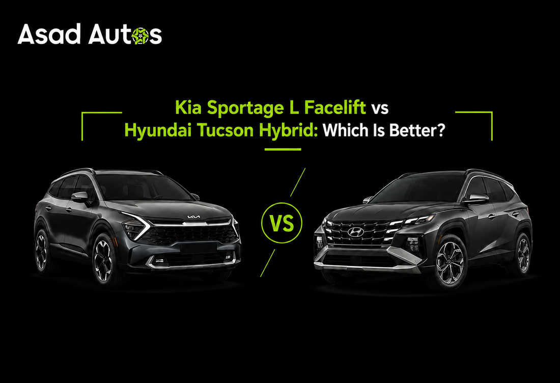 Kia Sportage L Facelift vs Hyundai Tucson Hybrid: Which Is Better?