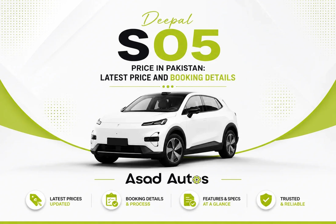 Deepal S05 Premium latest price and price update in Pakistan