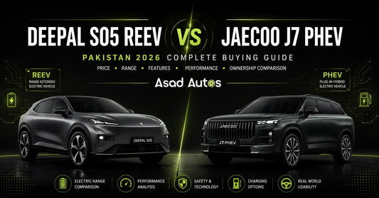 Deepal S05 REEV vs JAECOO J7 PHEV Pakistan 2026: Complete Buying Guide