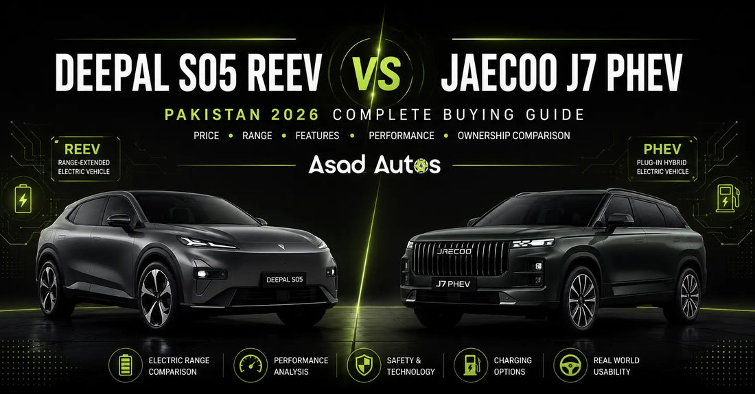 Deepal S05 REEV vs JAECOO J7 PHEV Pakistan 2026: Complete Buying Guide