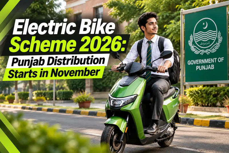 Electric Bike Scheme 2026 Punjab student bike distribution starting in November