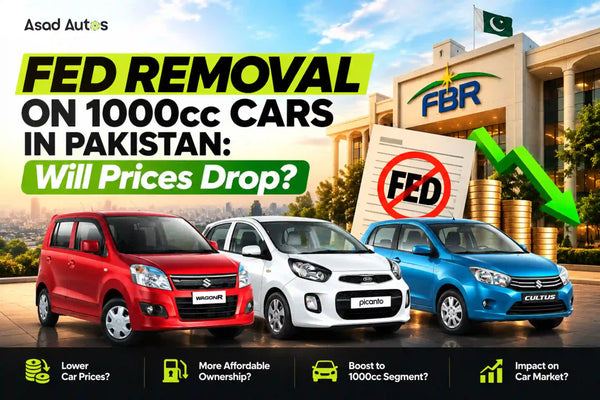 FED Removal on 1000cc Cars in Pakistan: Will Prices Drop?