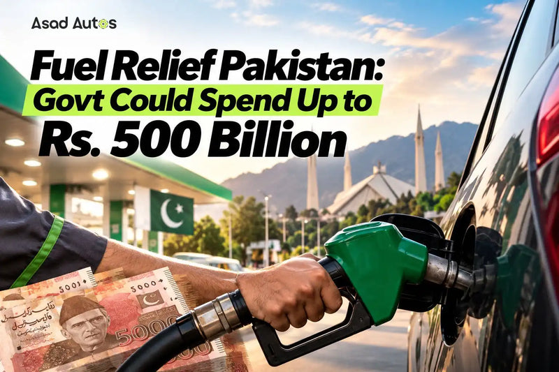 Fuel Relief Pakistan as government considers up to Rs. 500 billion in fuel relief