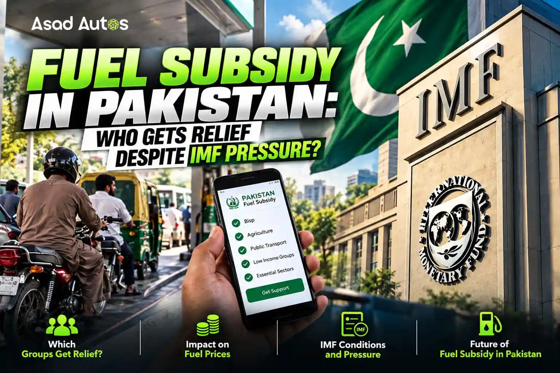 Pakistan fuel subsidy 2026 as the government continues its fuel relief programme despite IMF pressure
