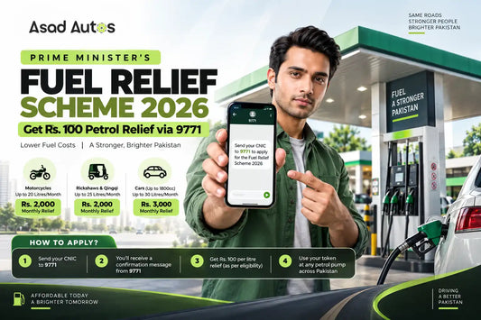 Fuel Subsidy Scheme 2026 with 9771 registration and Rs 100 petrol relief in Pakistan