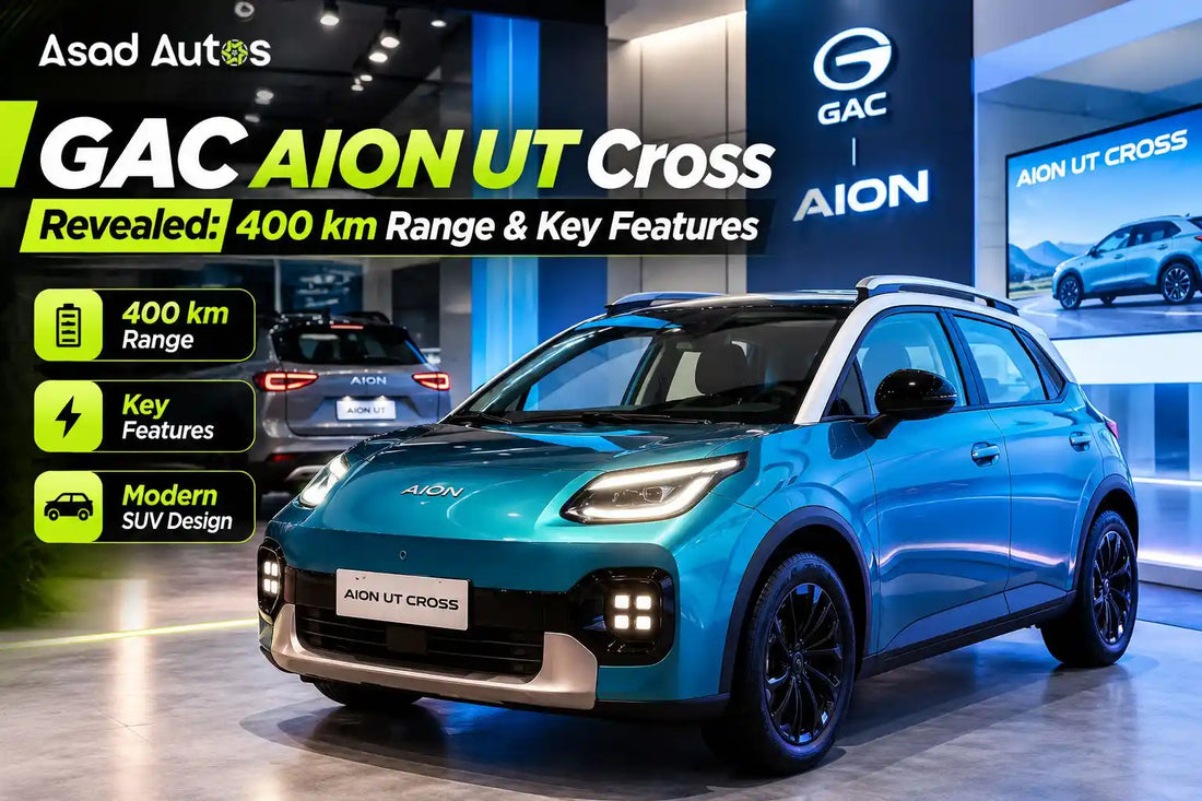 GAC AION UT Cross electric car revealed with a claimed 400 km range and key features for EV buyers.