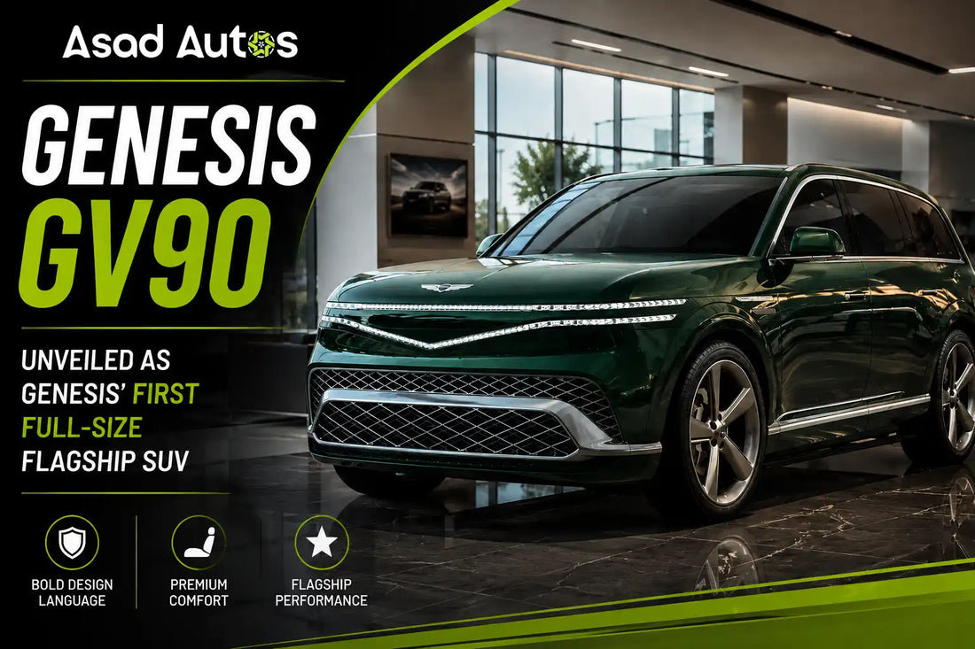 Genesis GV90 full-size flagship luxury electric SUV
