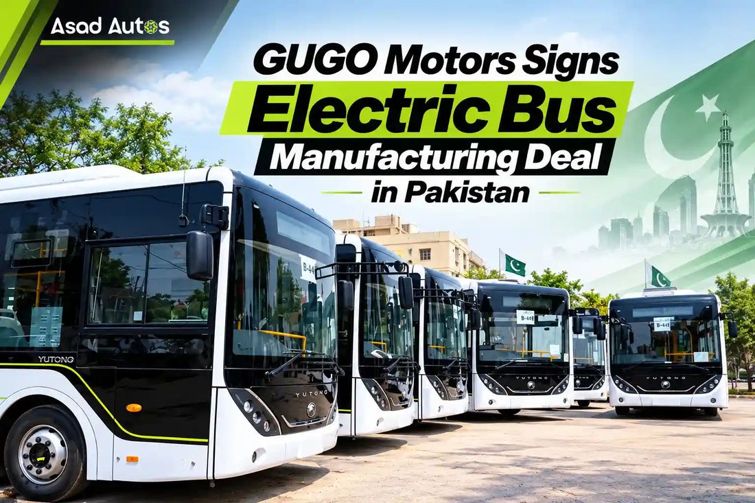 GUGO Motors signs an electric bus manufacturing deal in Pakistan to support local electric vehicle production