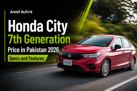 Honda City 7th Generation price in Pakistan
