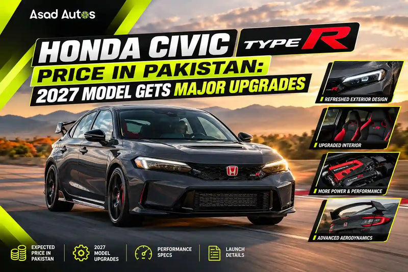 Honda Civic Type R Price in Pakistan with 2027 performance and interior upgrades