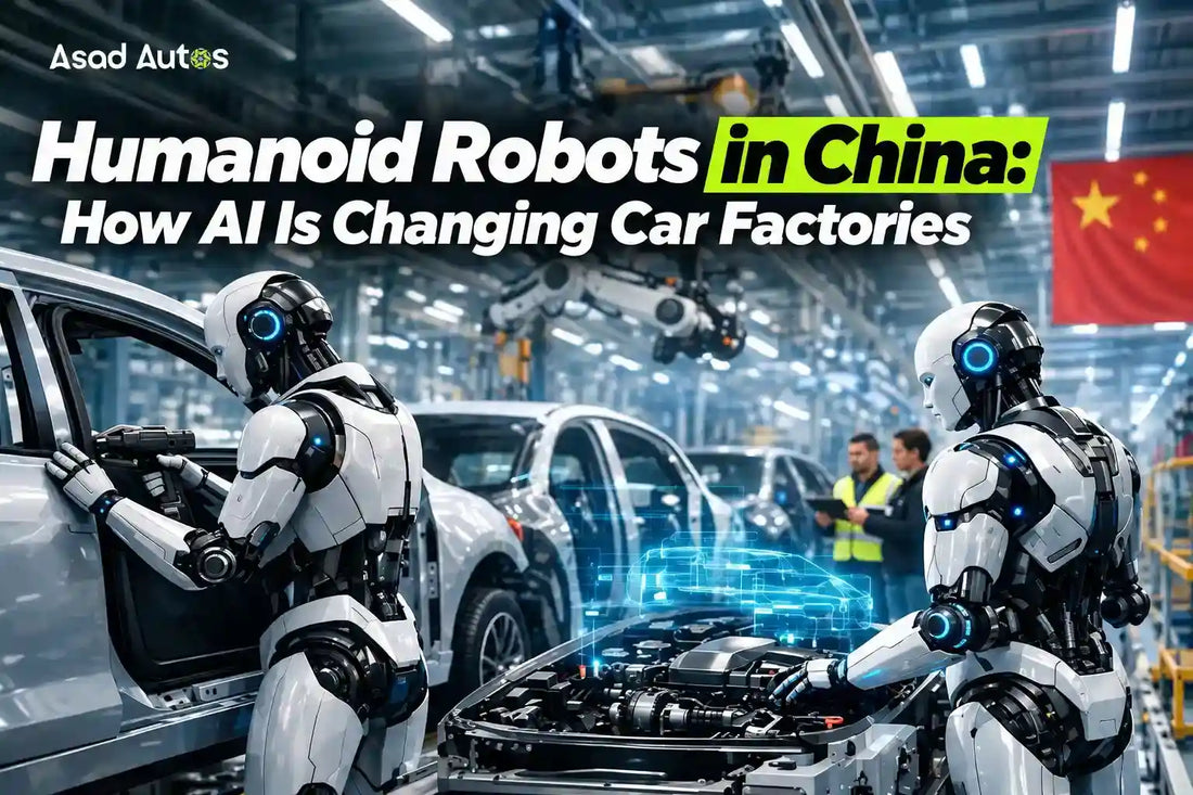 Humanoid robots in China entering car factories with AI-powered automotive automation