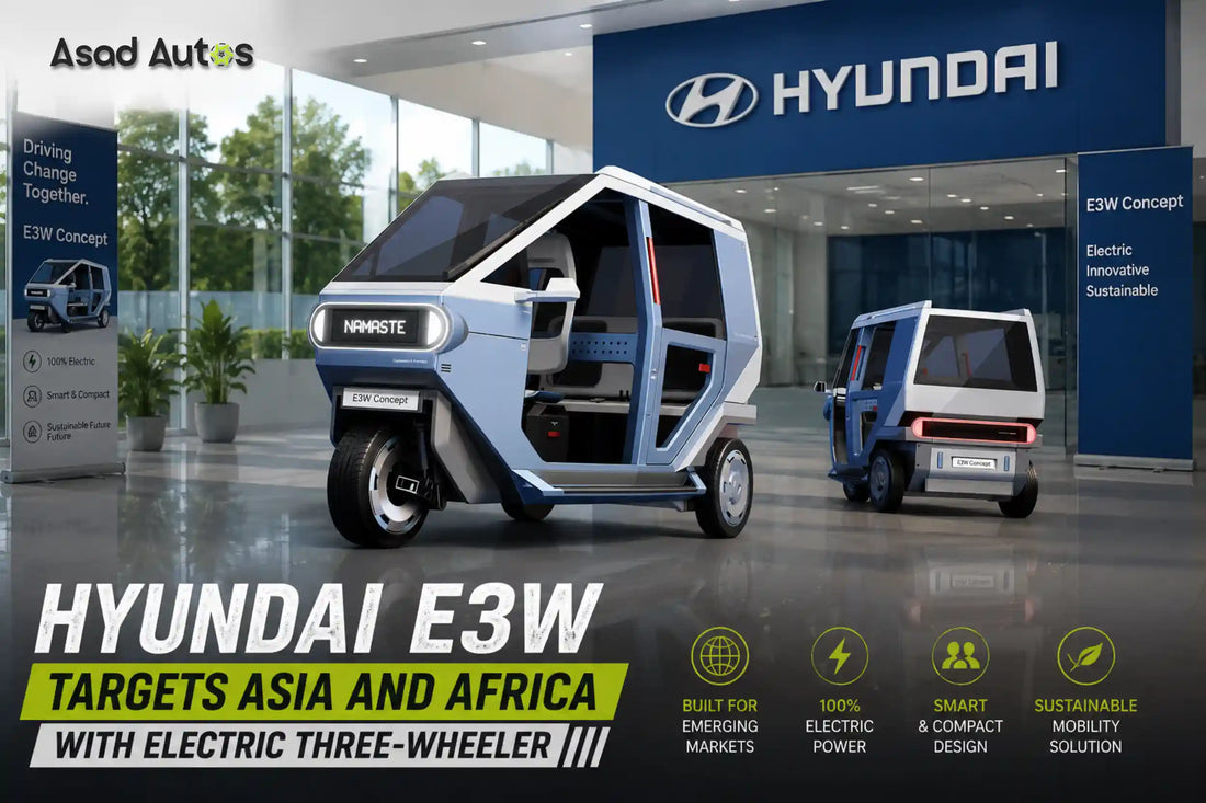 Hyundai E3W electric three-wheeler mobility for emerging markets