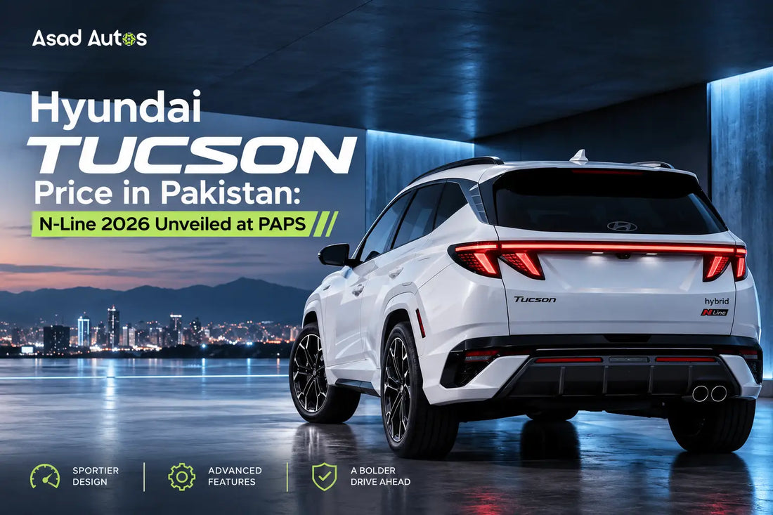 Hyundai Tucson Price in Pakistan with N-Line 2026 unveiled at PAPS
