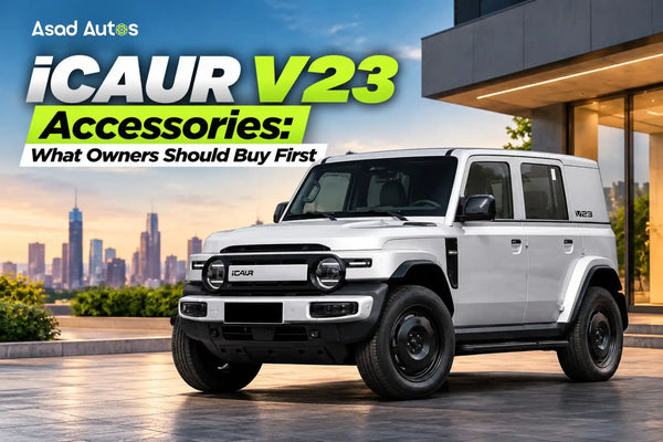 iCAUR V23 Accessories: What Owners Should Buy First