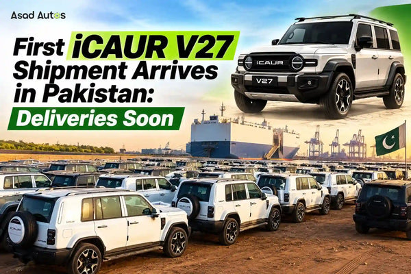 First iCAUR V27 Shipment Arrives in Pakistan: Deliveries Soon