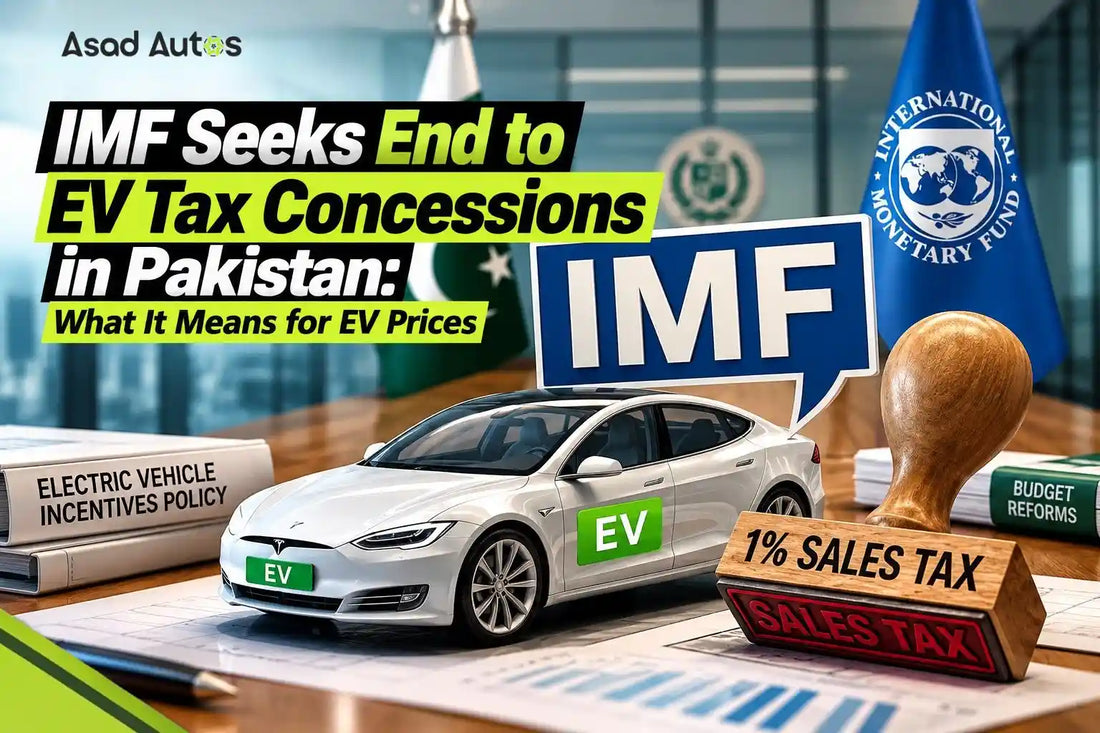 IMF seeks end to EV tax concessions in Pakistan