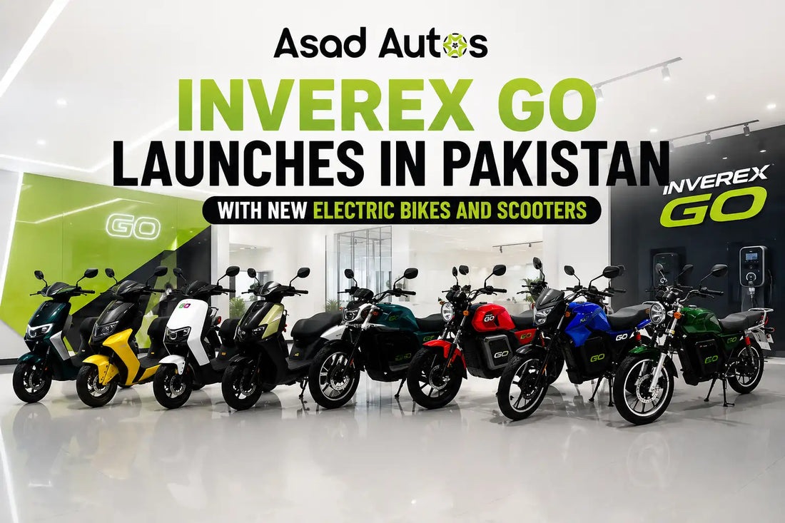 Inverex GO electric bikes and scooters launched in Pakistan