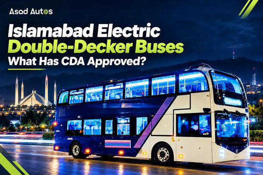 Electric double-decker buses planned for Islamabad under the CDA transport project in Pakistan
