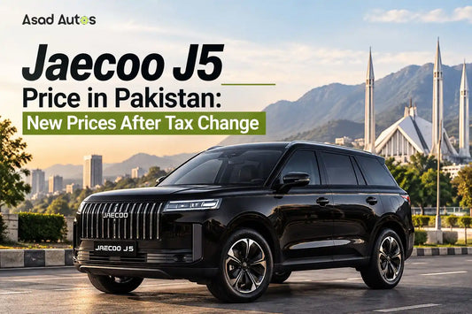 Jaecoo J5 price in Pakistan revised after tax change