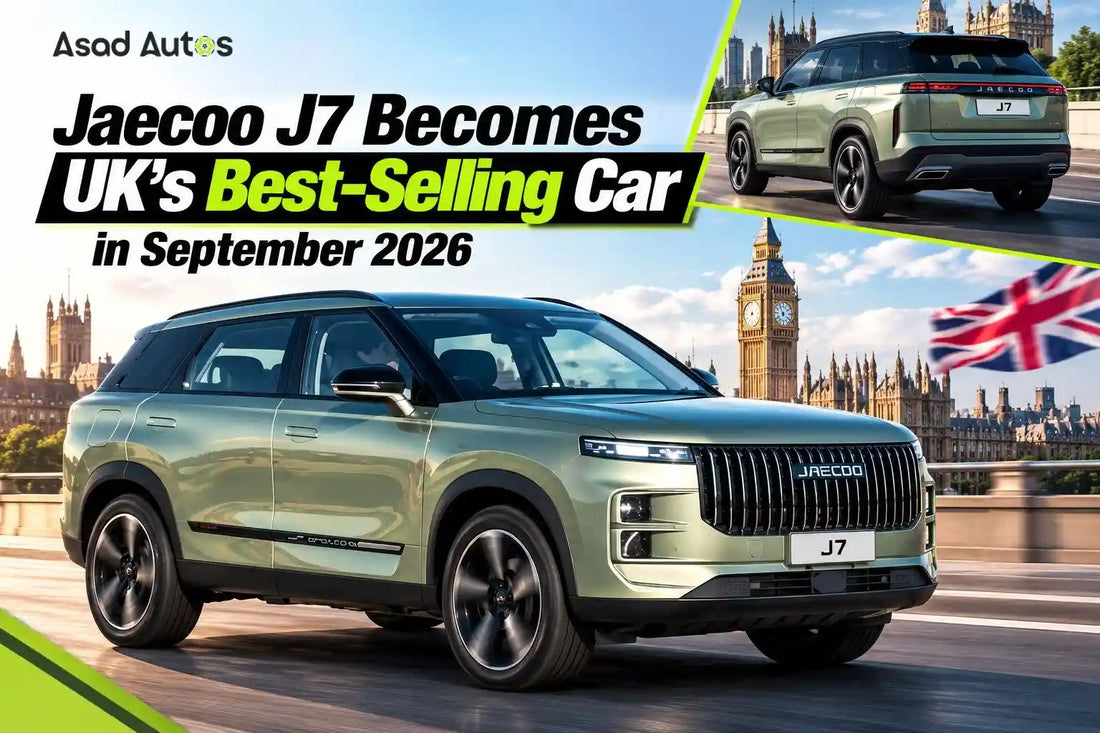 Jaecoo J7 becomes the UK’s best-selling car in September 2026