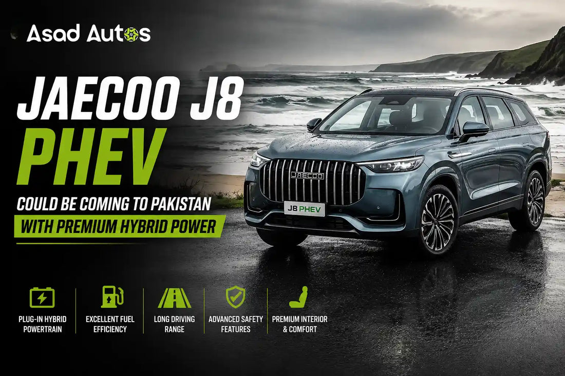 JAECOO J8 PHEV spotted in Pakistan