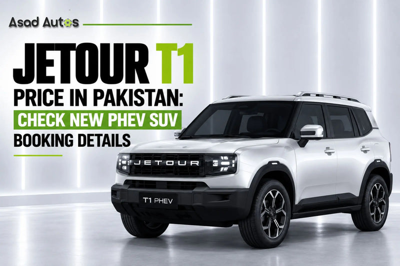 Jetour T1 Price in Pakistan with new PHEV SUV booking details