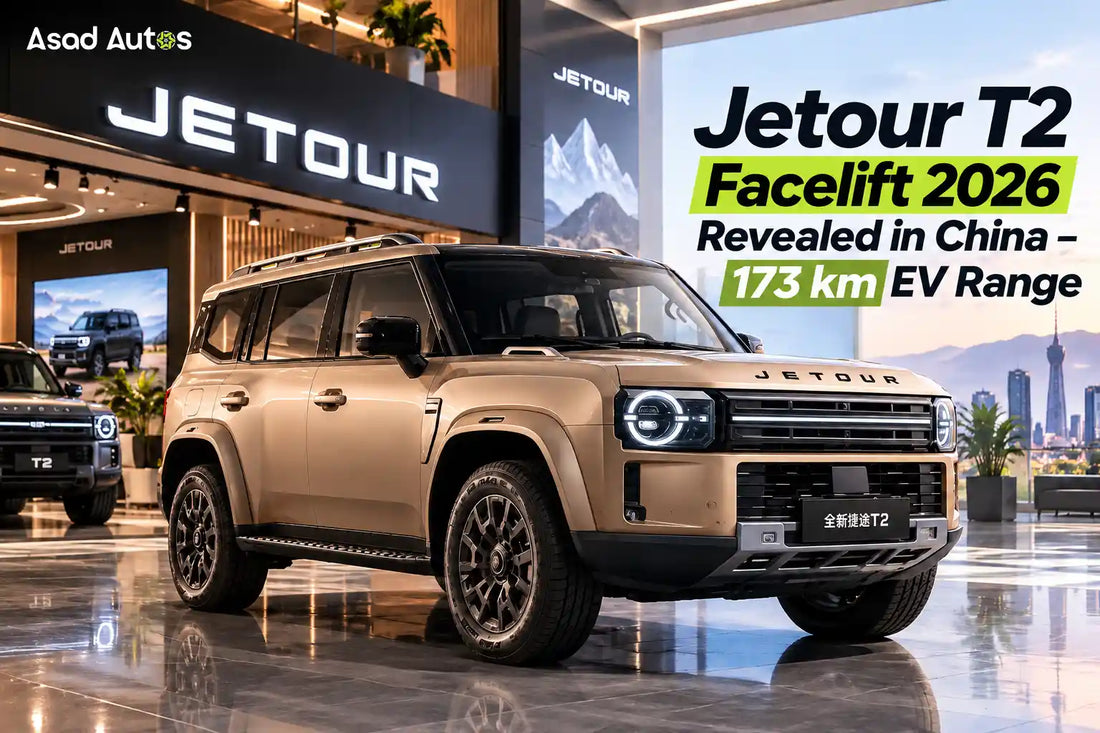 Jetour T2 Facelift 2026 revealed in China