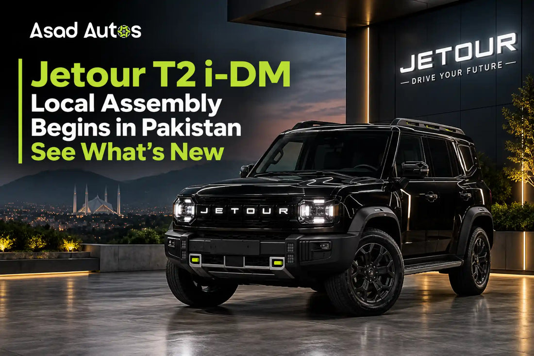 Jetour T2 i-DM local assembly begins in Pakistan