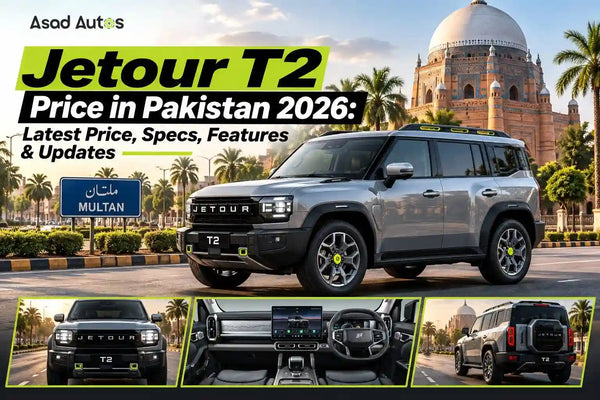 Jetour T2 Price in Pakistan 2026: Latest Price, Specs, Features & Updates