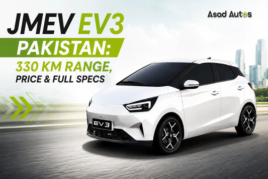 JMEV EV3 Pakistan price specs range and features