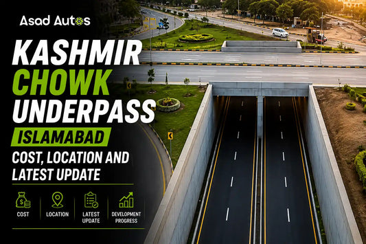 Kashmir Chowk Underpass Islamabad project and road construction