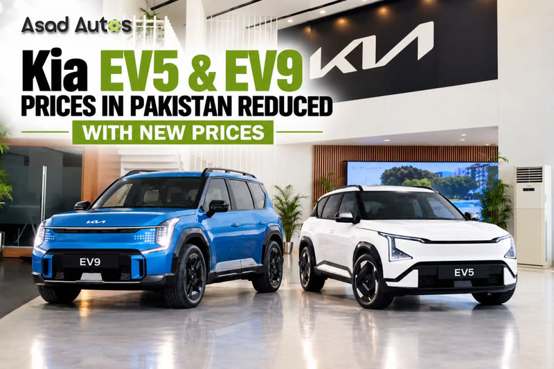 Kia EV5 & EV9 Prices in Pakistan reduced with new prices in 2026