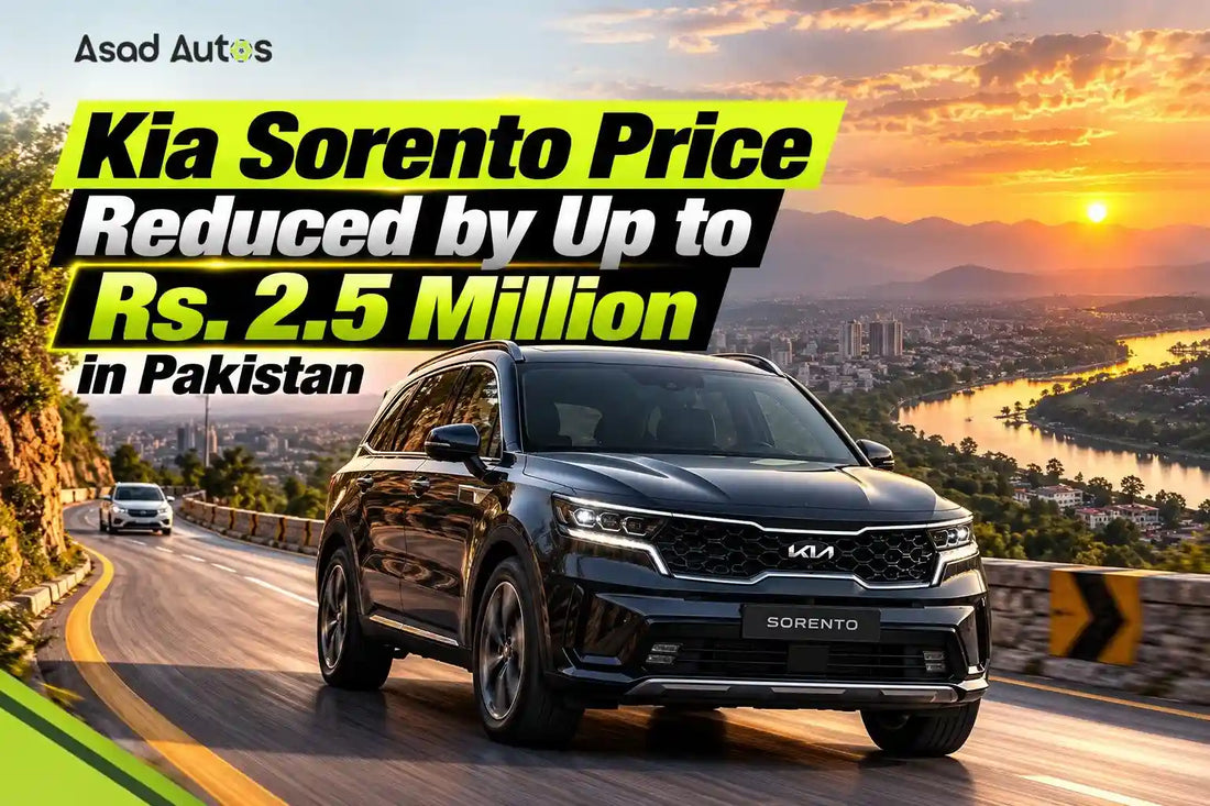 Kia Sorento price reduced by up to Rs. 2.5 million in Pakistan