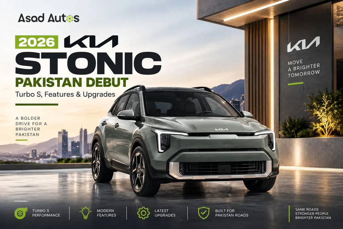 2026 Kia Stonic Turbo S in Pakistan with new features and major upgrades