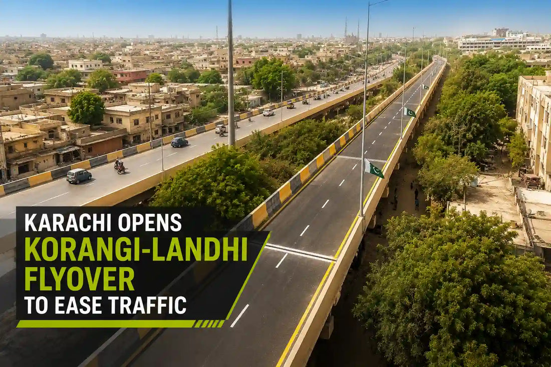 Korangi-Landhi Flyover opens in Karachi to ease traffic