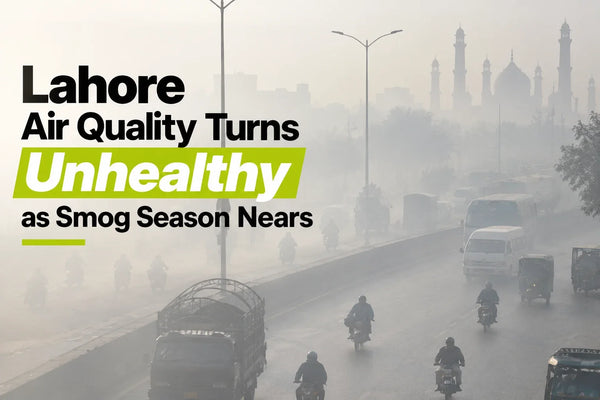 Lahore Air Quality Turns Unhealthy as Smog Season Nears