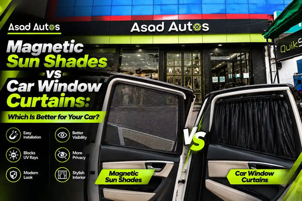 Magnetic Sun Shades vs Car Window Curtains: Which Is Better for Your Car?