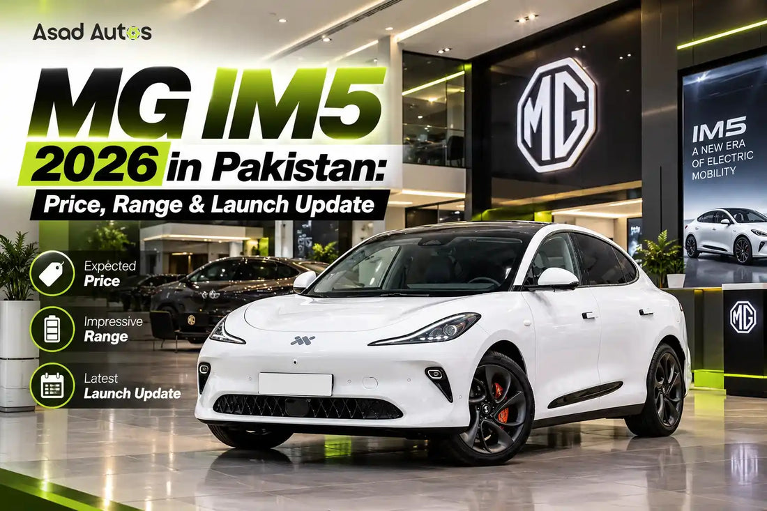 MG IM5 expected launch in Pakistan 2026, electric range and specifications | Asad Autos