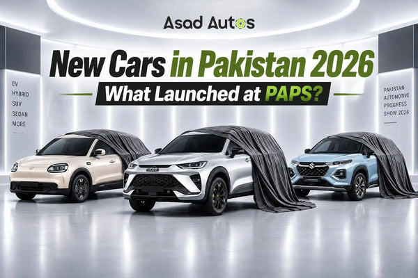 New Cars in Pakistan 2026: What Launched at PAPS?