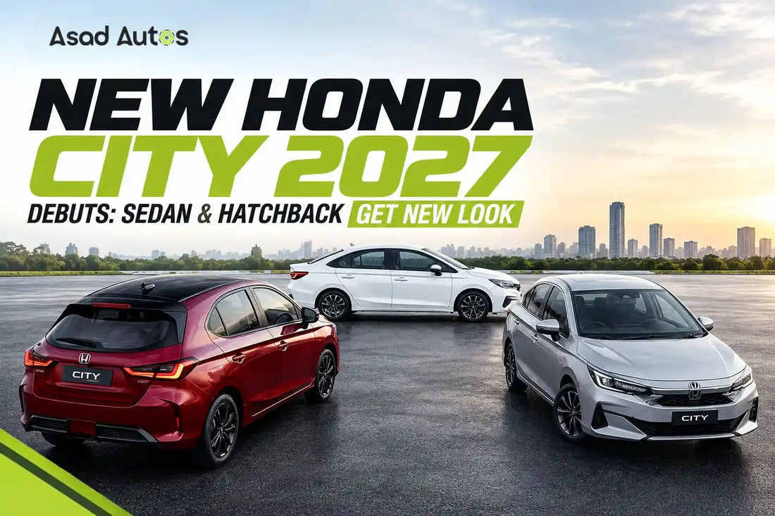 New Honda City 2027 sedan and hatchback with new look and RS variant
