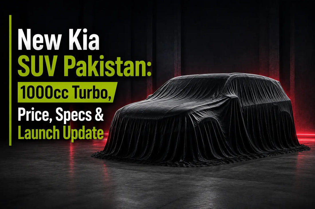 New Kia SUV Pakistan 1000cc turbo SUV launch update