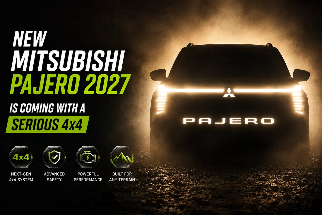 New Mitsubishi Pajero 2027 reveal with ladder frame and S-AWC