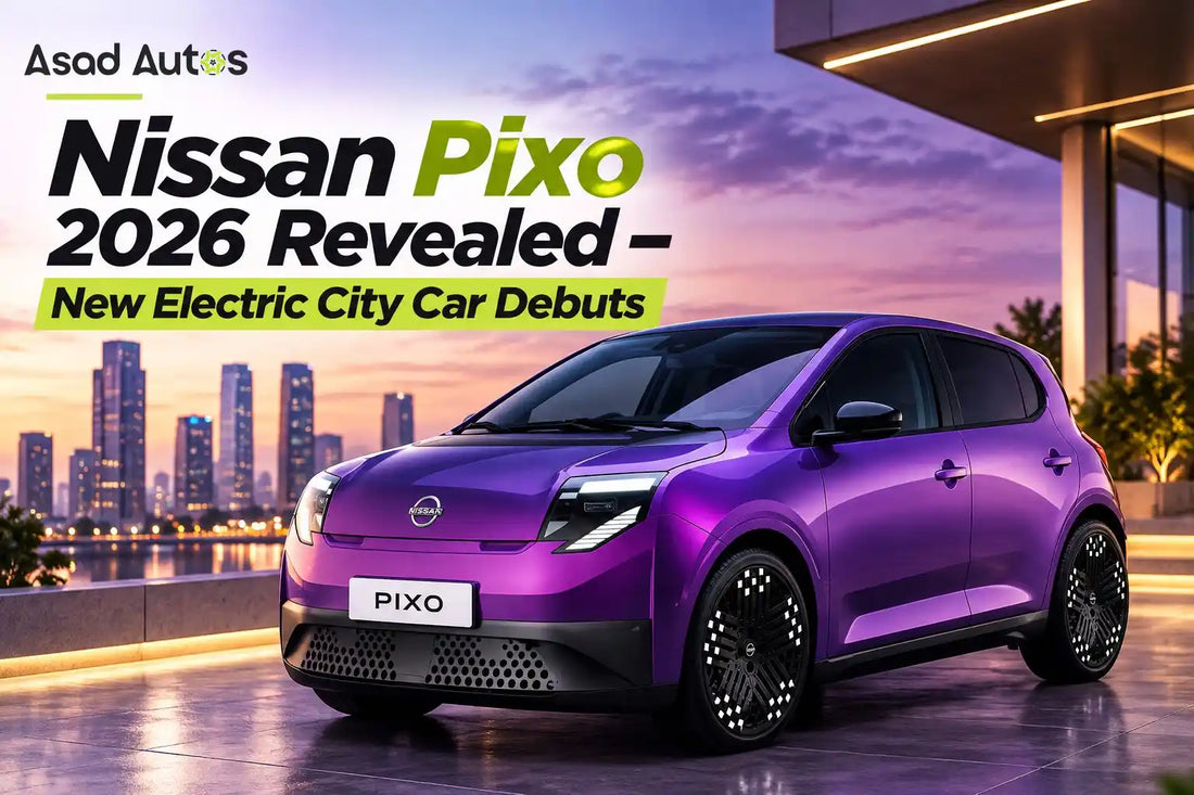 Nissan Pixo 2026 new electric city car global debut