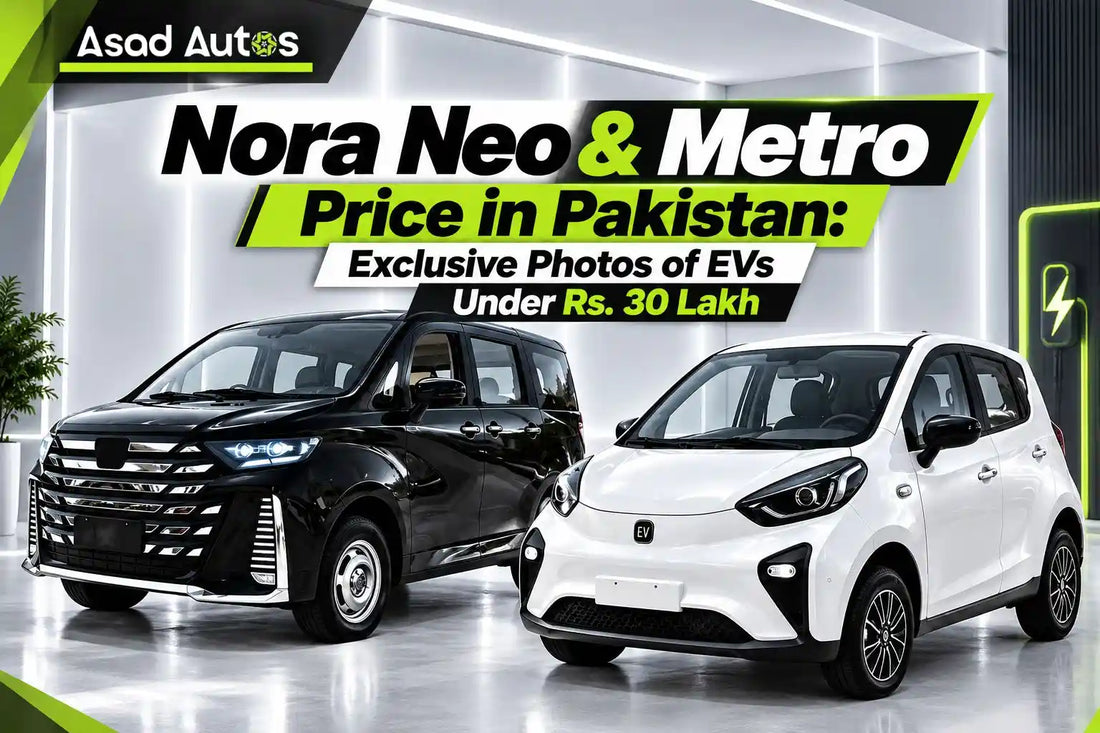 Nora Neo and Metro electric vehicles in Pakistan with exclusive real photos and expected prices under Rs. 30 lakh
