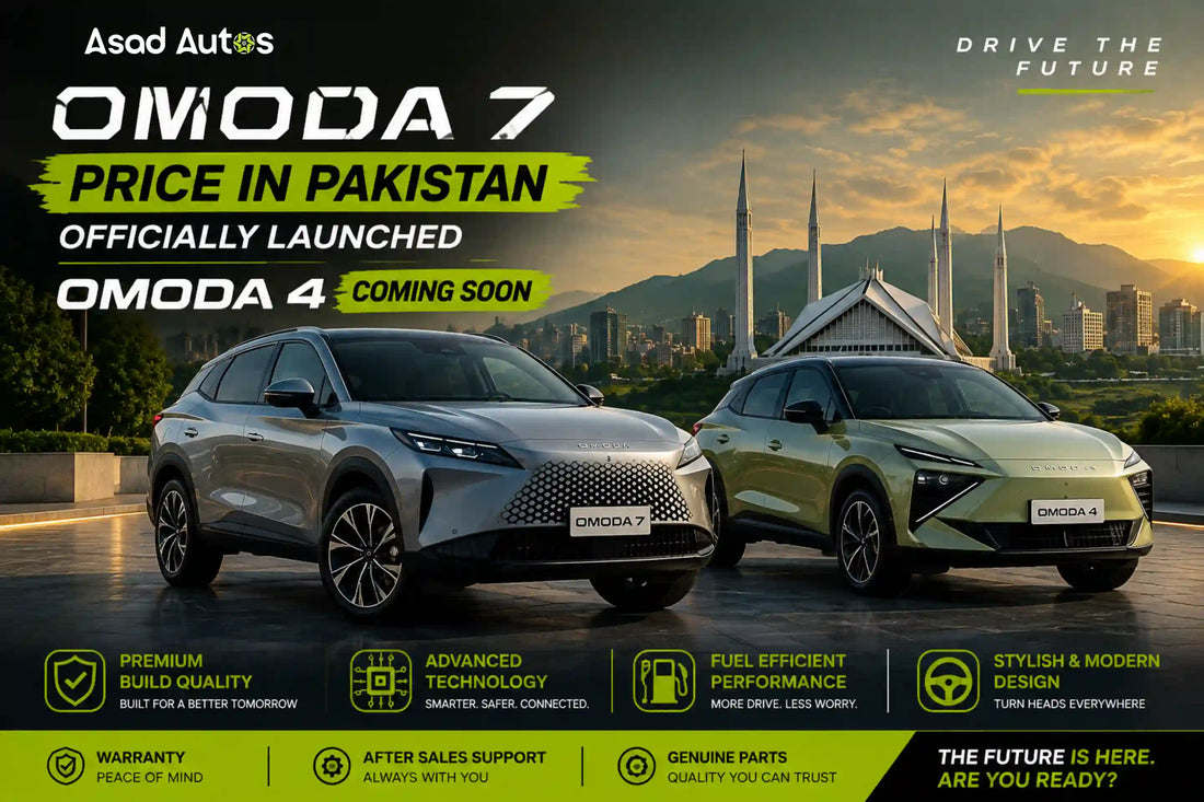 OMODA 7 Price in Pakistan officially announced with 341 HP PHEV SUV