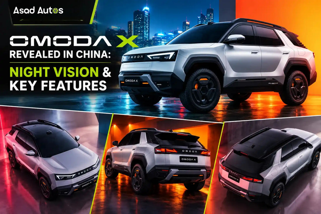 Omoda X SUV revealed in China featuring night vision technology | Asad Autos