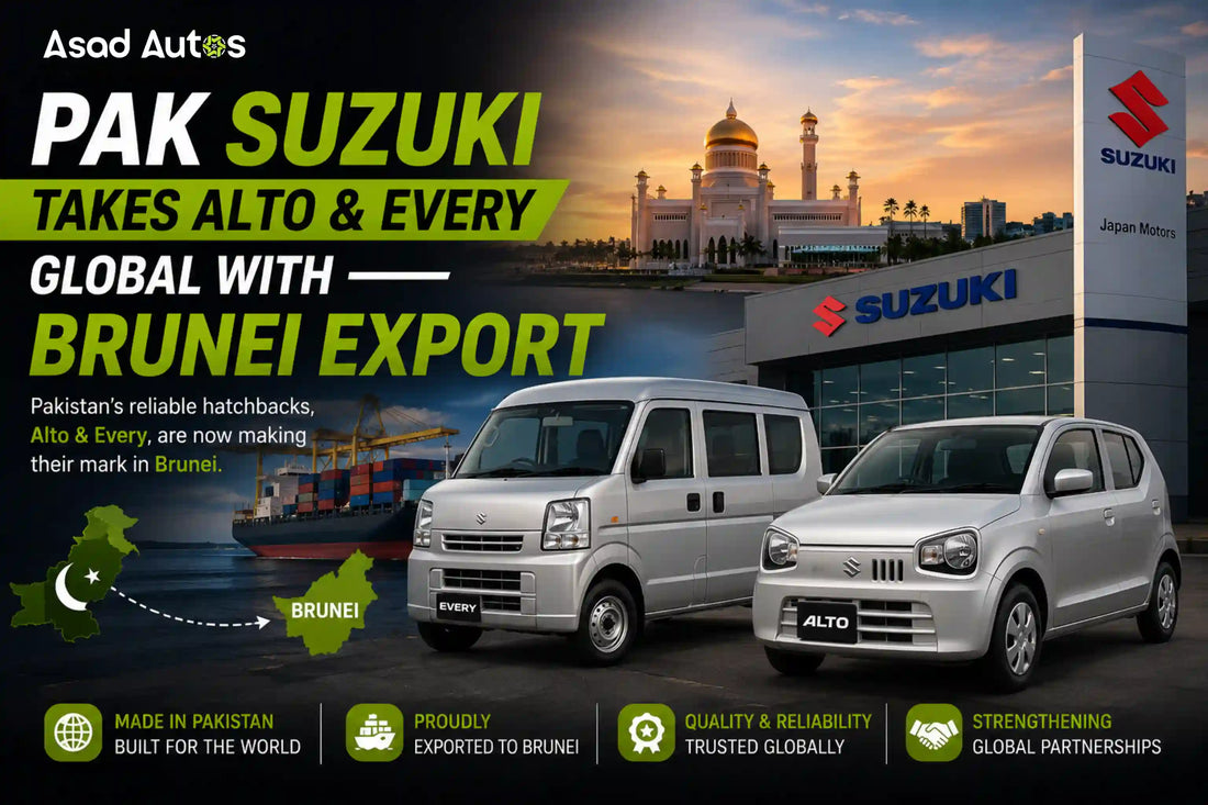 Pak Suzuki takes Alto and Every global with Brunei expor